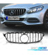 GRELHA MERCEDES CLASSE C W205 18-21 LOOK GTR PRETO CROMADO