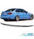 AILERON LIP SPOILER TRASEIRO BMW F30 LOOK M PERFORMANCE PRETO BRILHANTE