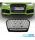 GRELHA AUDI A6 4G 11-14 LOOK RS6 PRETO BRILHO