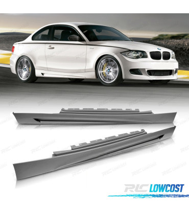 EMBALADEIRAS LATERAIS BMW E81 E82 E88 06-13 LOOK M PERFORMANCE