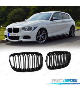 GRELHAS BMW F20 F21 PRE-LCI 11-15 PRETO BRILHANTE LOOK M1