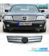 GRELHA FRONTAL AMG MERCEDES SL W129 89-98 PRETO CROMADO