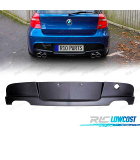 DIFUSOR TRASEIRO BMW E87 04-11 LOOK M