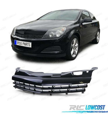 GRELHA FRONTAL SEM SÍMBOLO OPEL ASTRA H GTC 05-09 PRETA