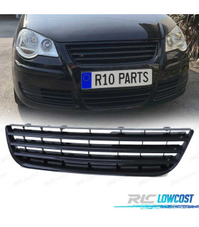 GRELHA FRONTAL VOLKSWAGEN VW POLO 9N3 05-09 PRETO