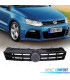 GRELHA FRONTAL VOLKSWAGEN VW POLO 09-14 LOOK R20 PRETO BRILHANTE