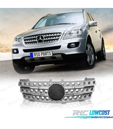 GRELHA FRONTAL MERCEDES ML W164 05-08 CROMADO