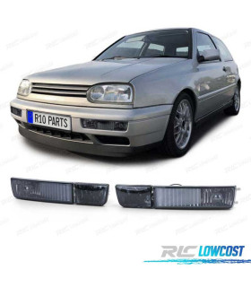 FARÓIS NEVOEIRO COM PISCA VOLKSWAGEN VW GOLF 3 VENTO 92-98 FUNDO PRETO