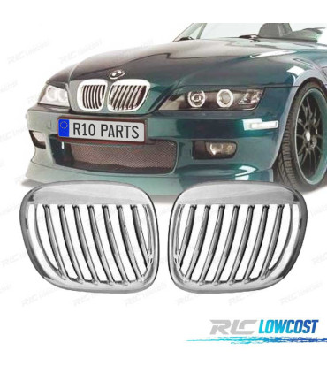 GRELHAS FRONTAIS BMW Z3 96-05 CROMADO