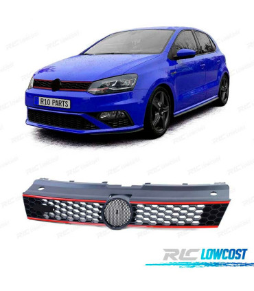 GRELHA FRONTAL VOLKSWAGEN VW POLO 6R 6C 09-17 LOOK GTI