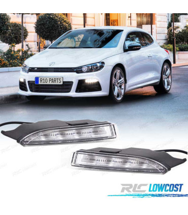KIT DE LAMPADAS LED DE LUZ DIURNA PARA VOLKSWAGEN VW SCIROCCO 08-14