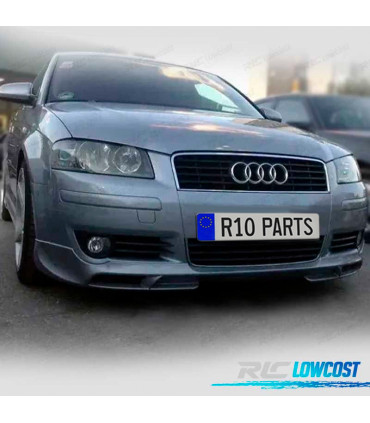 SPOILER LIP FRONTAL AUDI A3 8P 03-08