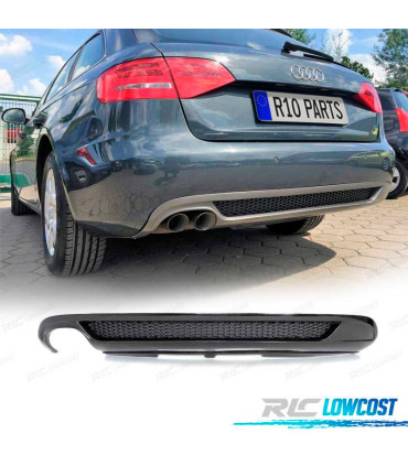 DIFUSOR AUDI A4 B8 SEDAN AVANT 08-11 LOOK S-LINE