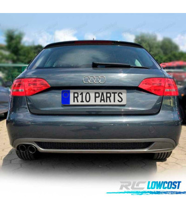 DIFUSOR AUDI A4 B8 SEDAN AVANT 08-11 LOOK S-LINE