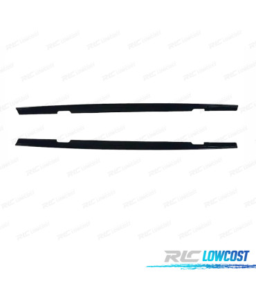 EXTENSÕES EMBALADEIRAS BMW E90 05-11 LOOK M PERFORMANCE PRETO BRILHANTE