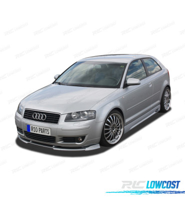 EMBALADEIRAS LATERAIS AUDI A3 8P 03-08 LOOK GT RACE