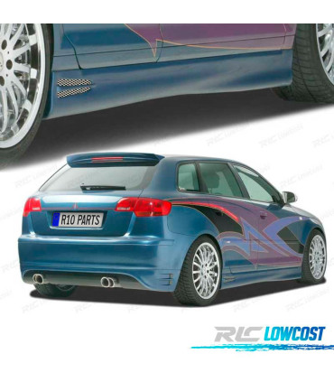 EMBALADEIRAS LATERAIS AUDI A3 SPORTBACK 03-08 LOOK GT4