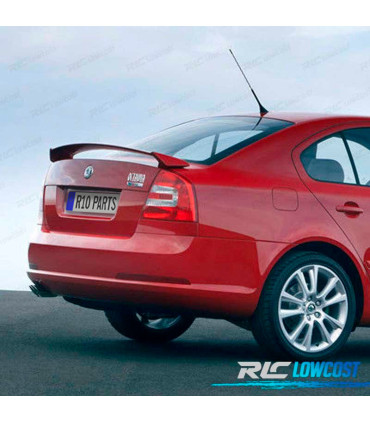 AILERON SPOILER TRASEIRO SKODA OCTAVIA 2 04-13 LOOK RS