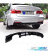 DIFUSOR BMW F30 F31 LOOK M PERFORMANCE DUPLA ESQUERDA PRETO BRILHANTE ABS