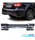 DIFUSOR MERCEDES GLS X166 15-19 LOOK AMG PRETO MATE + PONTEIRAS ESCAPE