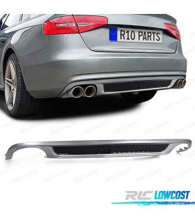 DIFUSOR AUDI A4 B8 SEDAN AVANT 07-11 LOOK RS