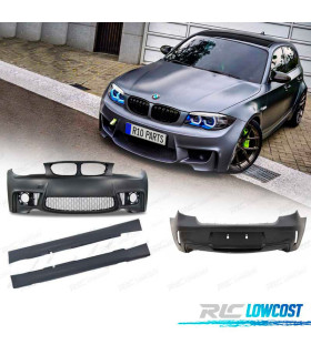 KIT CARROÇARIA BMW E87 LOOK 1M SEM PDC