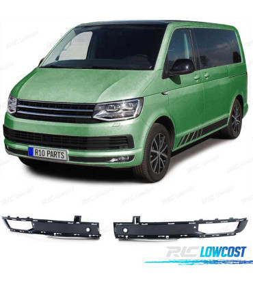 GRELHA FARÓIS DE NEVOEIRO VOLKSWAGEN VW T6 15-19 PDC PRETO BRILHANTE
