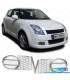 GRELHAS FARÓIS DE NEVOEIRO SUZUKI SWIFT MZ EZ 05-08 CROMADO