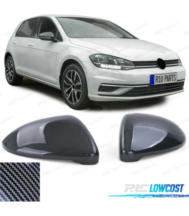 CARCAÇAS ESPELHO VOLKSWAGEN VW GOLF 7 12- CARBONO