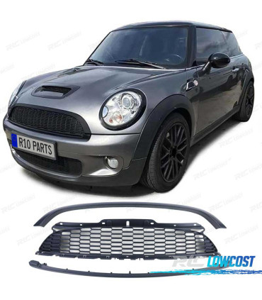 GRELHA MINI COOPER R56 R57 06-09 PRETO MATT