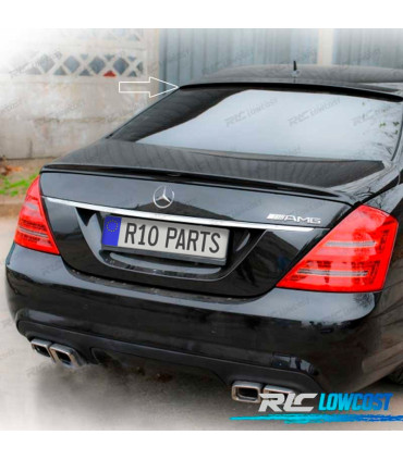 AILERON VIDRO SPOILER TRASEIRO MERCEDES CLASE S W221 05-11 ABS