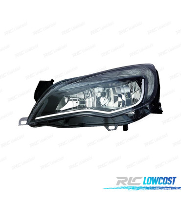 FAROL ESQ OPEL ASTRA J 5P 10-15 4P 12- COM LUZ DIURNA