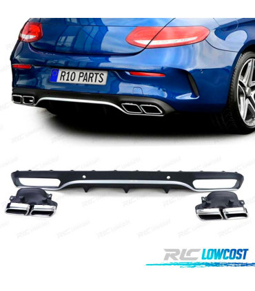 DIFUSOR MERCEDES CLASE C C205 COUPÉ 15-18 AMG PDC