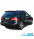 DIFUSOR MERCEDES GLE W166 SUV 15- PRETO BRILHANTE + PONTEIRAS DE ESCAPE PRETO