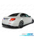 DIFUSOR MERCEDES CLASE E W213 SEDAN 16-19 LOOK AMG E53 PRETO BRILHANTE + PONTEIRAS DE ESCAPE