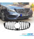 GRELHA MERCEDES CLASE E W212 13-16 LOOK PANAMERICANA GT PRETO BRILHANTE CROMADO