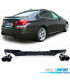 DIFUSOR BMW F10 F11 10-17 LOOK M PERFORMANCE PRETO BRILHANTE + PONTEIRAS ESCAPE PRETO