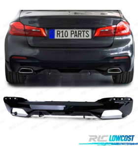 DIFUSOR BMW G30 G31 16- LOOK M PERFORMANCE PRETO BRILHANTE