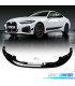 SPOILER LIP FRONTAL BMW G22 20- LOOK M PERFORMANCE PRETO BRILHANTE