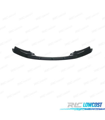 SPOILER LIP FRONTAL BMW F20 F21 11-15 LOOK M PERFORMANCE PRETO BRILHANTE