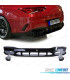 DIFUSOR MERCEDES CLA C118 19-23 AMG PRETO BRILHANTE + PONTEIRAS ESCAPE