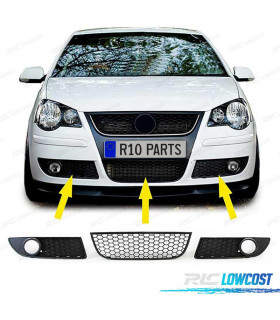 GRELHAS VOLKSWAGEN VW POLO 05-09 INFERIOR PARA FAROIS DE NEVOEIRO