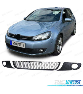 GRELHAS PARA-CHOQUE VOLKSWAGEN VW GOLF 6 08-13 PRETO