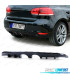 DIFUSOR VOLKSWAGEN VW GOLF MK6 1K 08-13 BRILHANTE PRETO SAIDA DUPLA