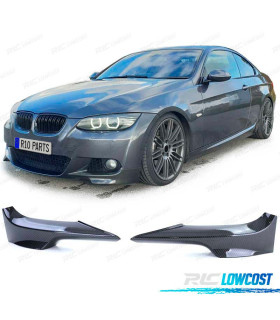 SPLITTERS PARA-CHOQUES FRONTAL BMW E92 E93 06-10 PACK M CARBONO