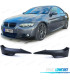 SPLITTERS PARA-CHOQUES FRONTAL BMW E92 E93 06-10 LOOK M PRETO MATE