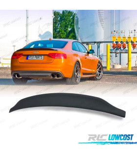 AILERON TRASEIRO AUDI A5 COUPE 08-16 LOOK RS5 PRETO BRILHANTE