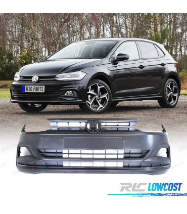 PARA-CHOQUES FRONTAL VOLKSWAGEN VW POLO VI AW 17-20 LOOK R LINE