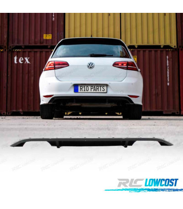 DIFUSOR VOLKSWAGEN VW GOLF 7 12-17 LOOK R LINE