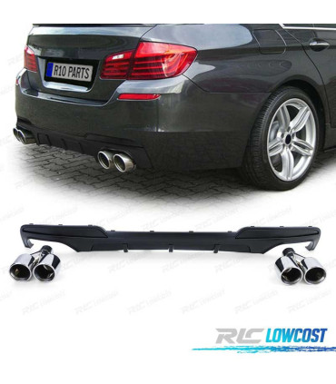 DIFUSOR BMW F10 F11 10-17 M PERFORMANCE + PONTEIRAS ESCAPE
